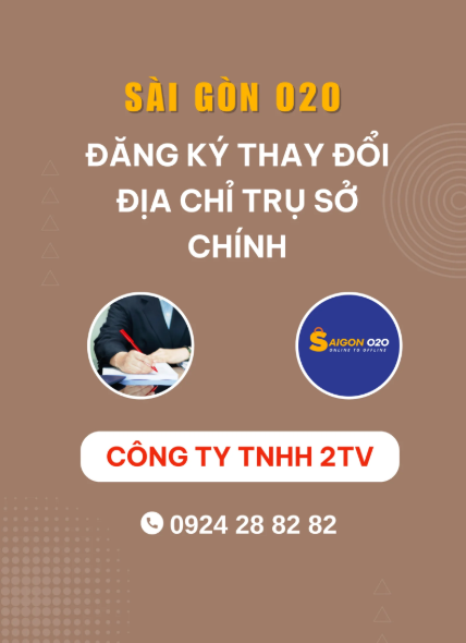 Thay đổi địa chỉ trụ sở chính