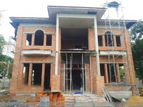 Công trình mái nhật 2 tầng của gia đình anh Khánh