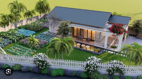 Thiết kế kiến trúc nhà vườn