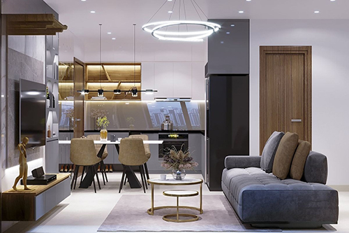 Thiết kế nội thất cho chị Liên