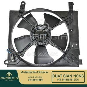 Quạt giàn nóng Daewoo Nubira II, Leganza - Trung Tâm Phụ Tùng Ô Tô Phạm Gia
