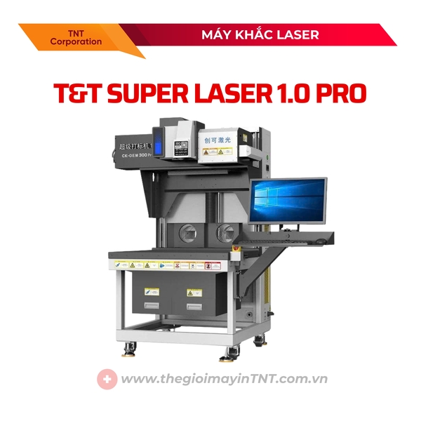 Máy cắt khắc laser T&T Super Laser 1.0 Pro