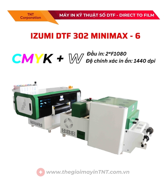 Máy in kỹ thuật số Izumi DTF 302 MiniMax - 6