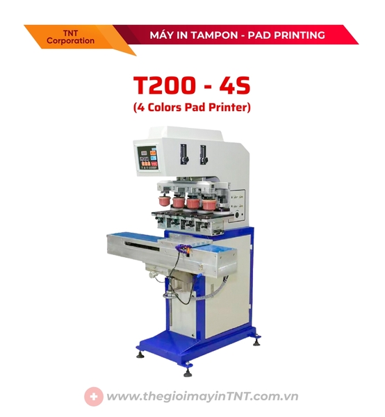 Máy in tampon T200-4S