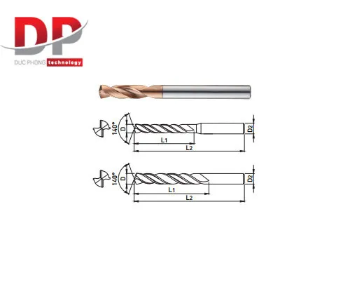 Mũi khoan Carbide series HP503 - WIDIN - Dụng Cụ Cắt Gọt Đức Phong - Công Ty Cổ Phần Kỹ Thuật Và Công Nghệ Đức Phong