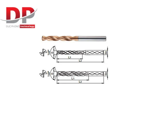 Mũi khoan Carbide series HPI505 - WIDIN