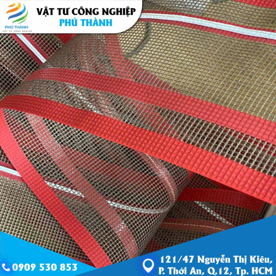 Băng tải Teflon chịu nhiệt