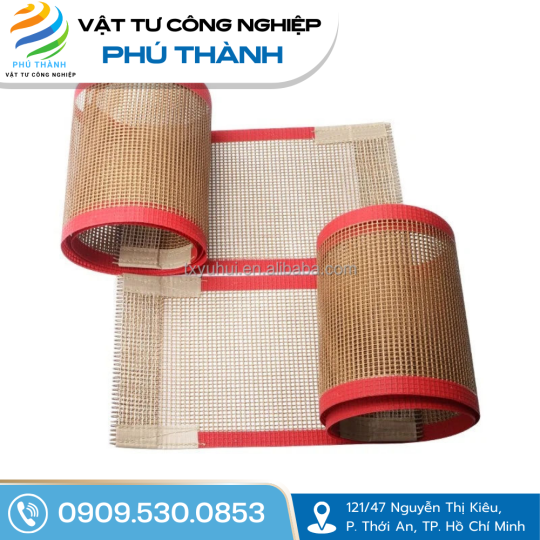 Băng tải Teflon dùng trong sấy bánh tráng