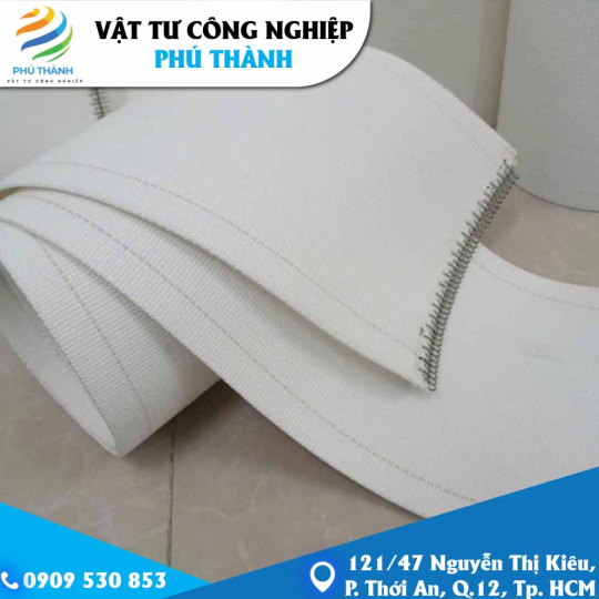 Băng tải Cotton trong ngành giặt ủi