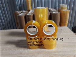 Băng dính vàng chanh 2kg