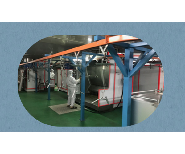 Dây chuyền sơn tĩnh điện tiêu chuẩn - Tự Động Hóa AI MAC - Công Ty CP AI MAC