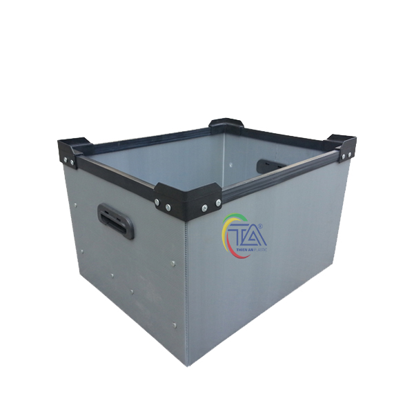 Thùng nhựa PP Danpla thường TA4 - Nhựa Công Nghiệp Thiên Ân Plastic - Công Ty TNHH Sản Xuất Công Nghiệp Thiên Ân Plastic
