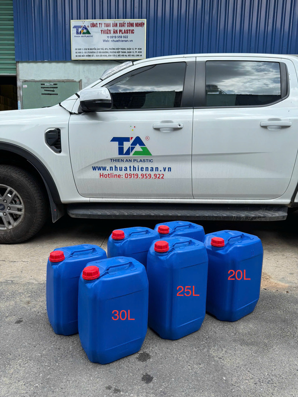 Can nhựa đựng hóa chất - Nhựa Công Nghiệp Thiên Ân Plastic - Công Ty TNHH Sản Xuất Công Nghiệp Thiên Ân Plastic
