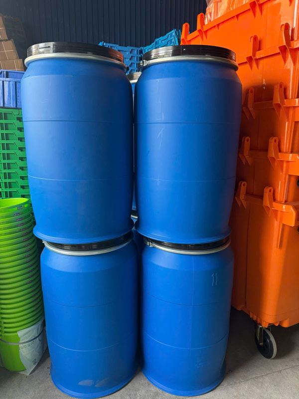 Thùng phuy đựng hóa chất - Nhựa Công Nghiệp Thiên Ân Plastic - Công Ty TNHH Sản Xuất Công Nghiệp Thiên Ân Plastic