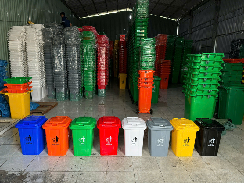 Thùng rác nhựa - Nhựa Công Nghiệp Thiên Ân Plastic - Công Ty TNHH Sản Xuất Công Nghiệp Thiên Ân Plastic