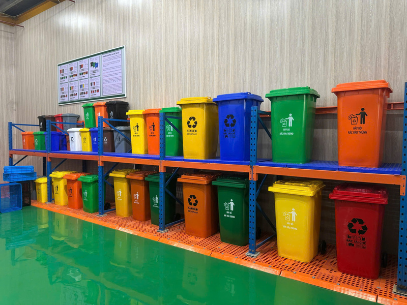 Thùng rác nhựa - Nhựa Công Nghiệp Thiên Ân Plastic - Công Ty TNHH Sản Xuất Công Nghiệp Thiên Ân Plastic