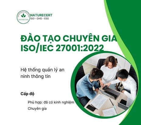 Đào tạo chuyên gia ISO IEC 27001:2022
