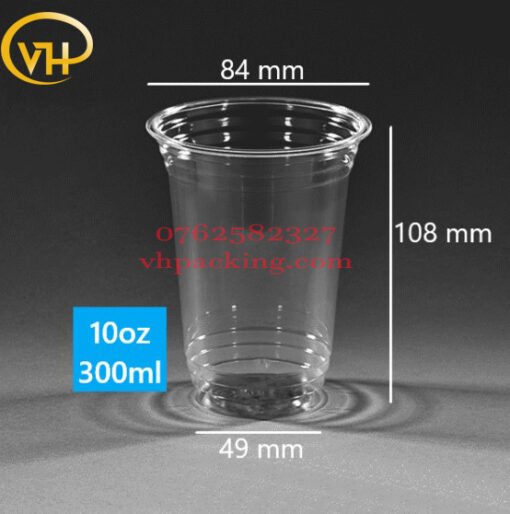 PET 84 - 10oz / 300ml - Sản Phẩm Nhựa Dùng 1 Lần VH Pack - Công Ty TNHH VH Pack