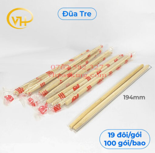 Đũa tre dùng 1 lần - Sản Phẩm Nhựa Dùng 1 Lần VH Pack - Công Ty TNHH VH Pack