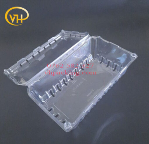 Hộp nhựa P1000A (1kg) đựng cherry, nhãn, nho - Sản Phẩm Nhựa Dùng 1 Lần VH Pack - Công Ty TNHH VH Pack