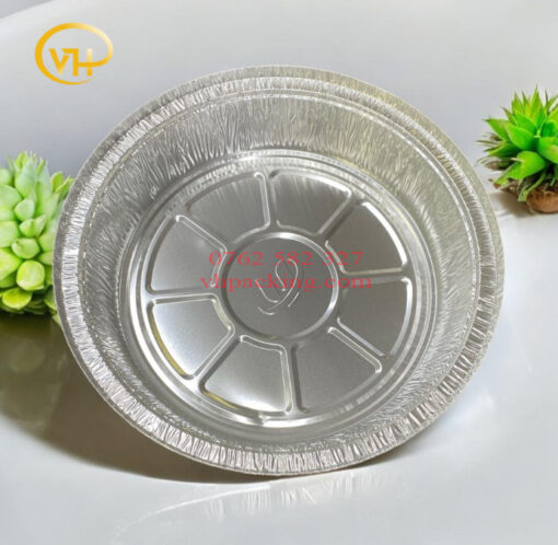 Khay nhôm tròn 720ml - Sản Phẩm Nhựa Dùng 1 Lần VH Pack - Công Ty TNHH VH Pack