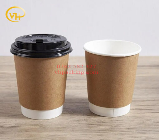 Ly giấy 2 lớp 12oz - 360ml - Sản Phẩm Nhựa Dùng 1 Lần VH Pack - Công Ty TNHH VH Pack