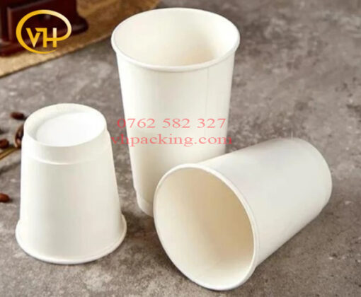 Ly giấy 6.5oz - 190ml - Sản Phẩm Nhựa Dùng 1 Lần VH Pack - Công Ty TNHH VH Pack