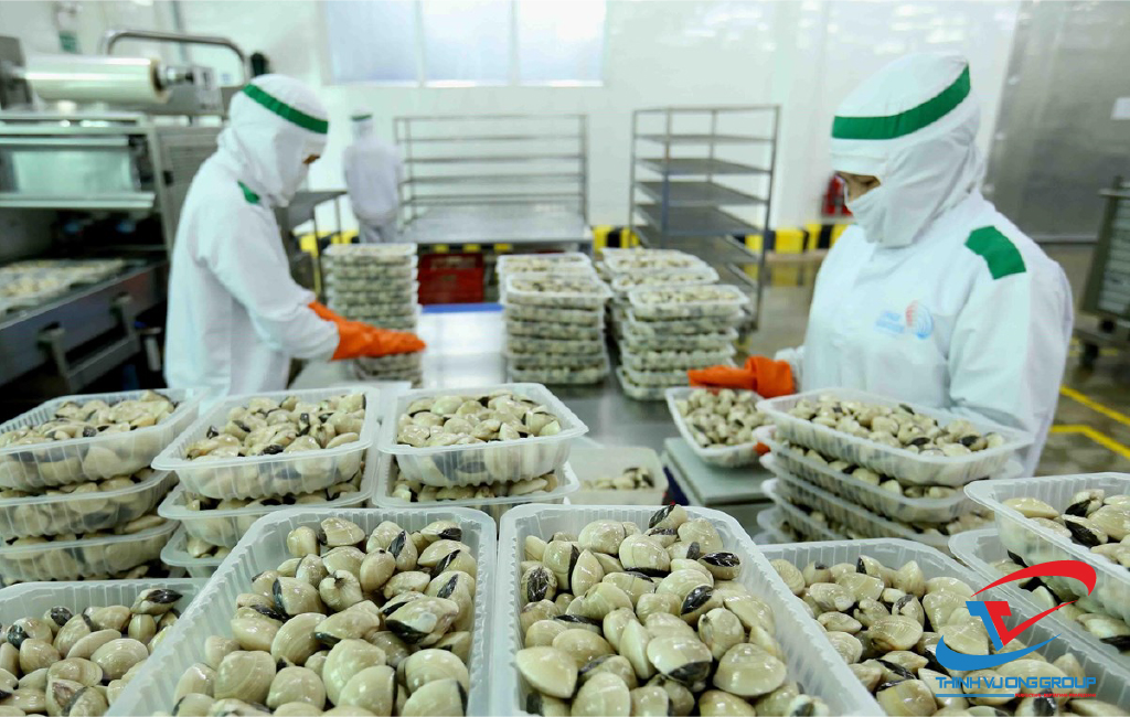 Kho lạnh bảo quản thủy hải sản - Kho Lạnh Công Nghiệp Đông Anh - Công Ty Cổ Phần Cơ Điện Lạnh Đông Anh