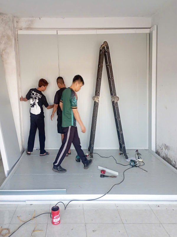 Hình ảnh công ty Đông Anh thi công kho lạnh - Kho Lạnh Công Nghiệp Đông Anh - Công Ty Cổ Phần Cơ Điện Lạnh Đông Anh