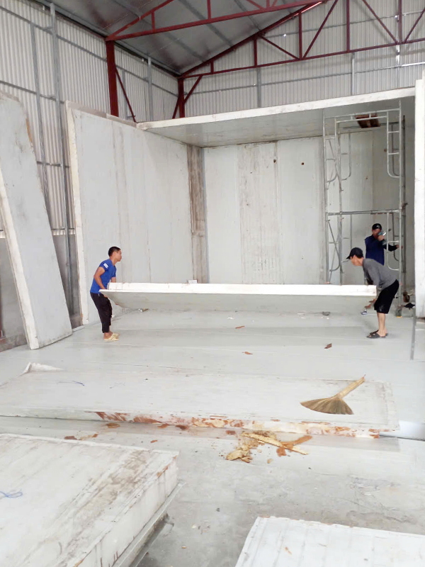 Hình ảnh công ty Đông Anh thi công kho lạnh - Kho Lạnh Công Nghiệp Đông Anh - Công Ty Cổ Phần Cơ Điện Lạnh Đông Anh