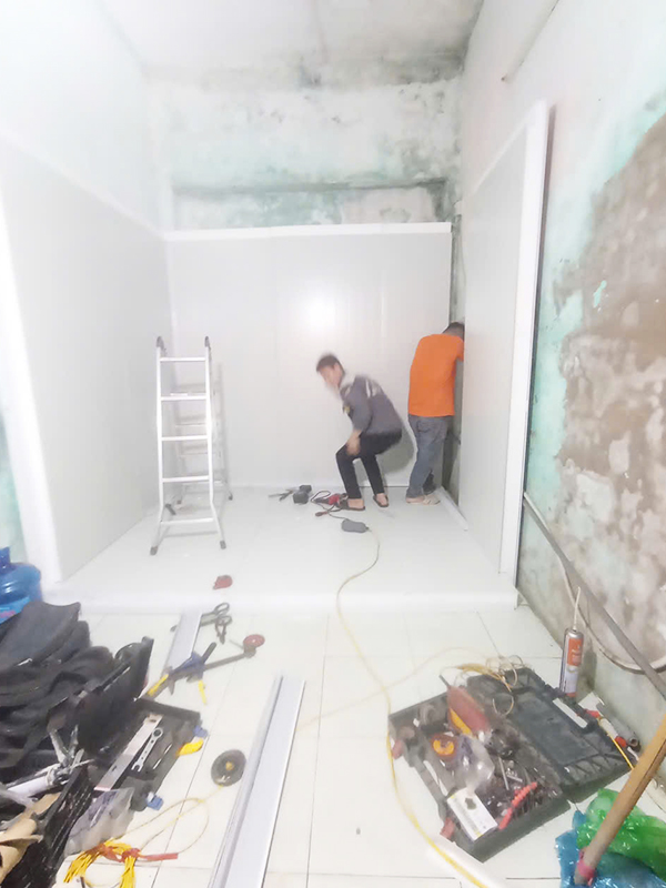 Hình ảnh công ty Đông Anh thi công kho lạnh - Kho Lạnh Công Nghiệp Đông Anh - Công Ty Cổ Phần Cơ Điện Lạnh Đông Anh