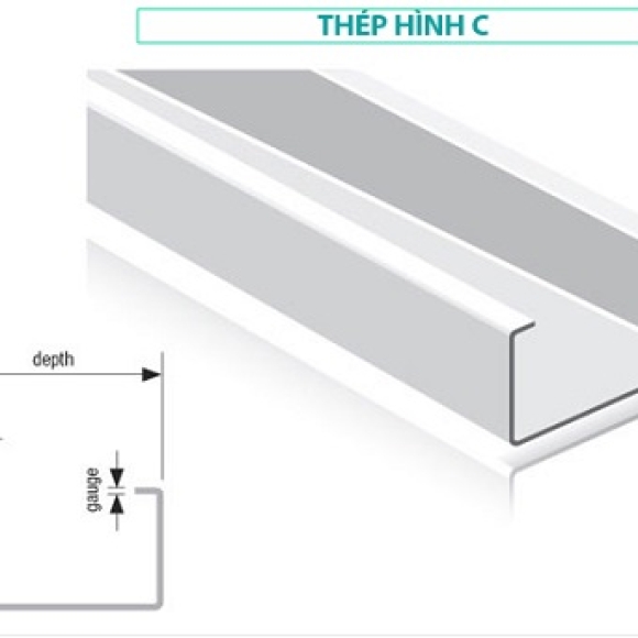 Thép hình C - Inox An Ngọc Thịnh - Công Ty TNHH Inox An Ngọc Thịnh