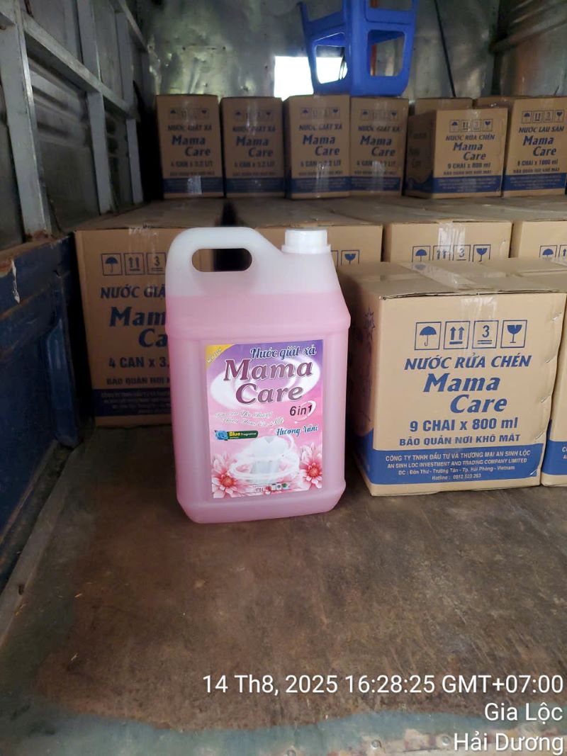 Nước giặt xả Mama Care - Công Ty TNHH Đầu Tư Và Thương Mại An Sinh Lộc