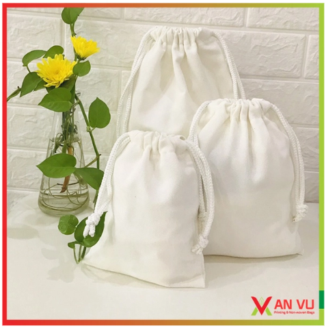 Túi canvas dây rút - Công Ty Cổ Phần Sản Xuất An Vũ Miền Nam