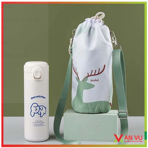 Túi canvas đựng bình nước - Công Ty Cổ Phần Sản Xuất An Vũ Miền Nam