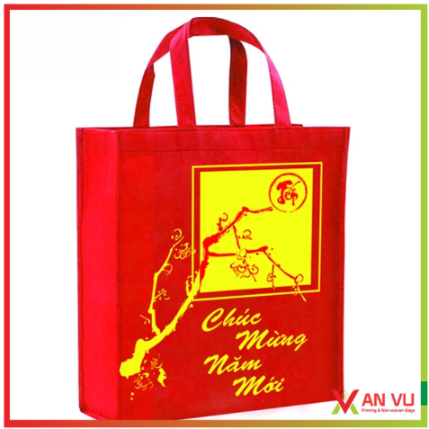 Túi vải không dệt đựng quà Tết - Công Ty Cổ Phần Sản Xuất An Vũ Miền Nam
