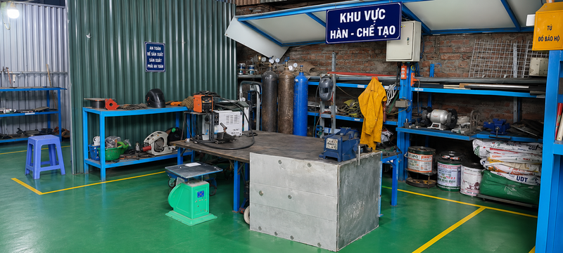 Khu vực hàn, chế tạo