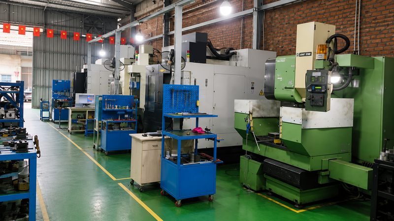 Khu vực phay CNC
