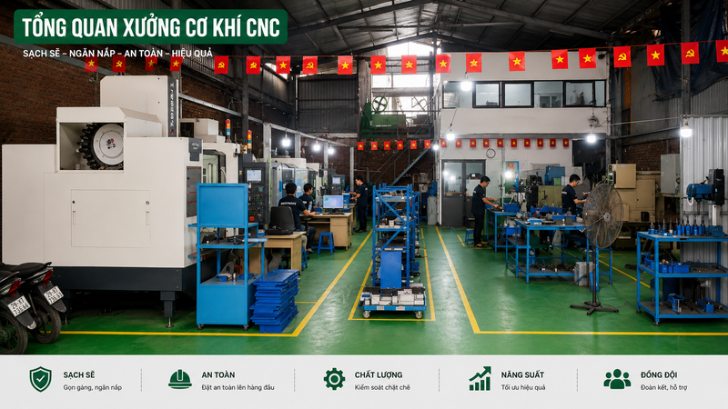 Tổng quan nhà xưởng