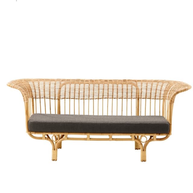 Ghế sofa mây 3 chỗ có đêm - FurniCrafts - Nhà Sản Xuất Nội Thất Mây