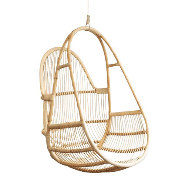 Ghế xích đu mây treo - FurniCrafts - Nhà Sản Xuất Nội Thất Mây