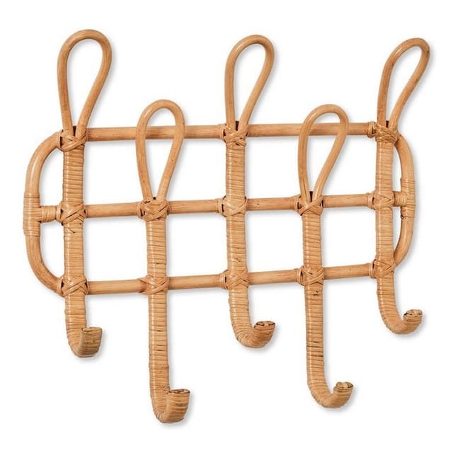 Giá treo tường mây đan dạng lưới - FurniCrafts - Nhà Sản Xuất Nội Thất Mây