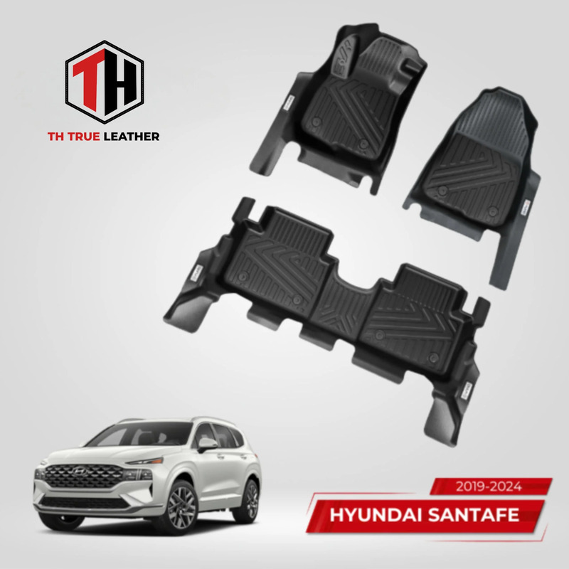TH-TPE Hyundai Santafe 2019 - 2024 - Đồ Nội Thất Ô Tô TH True Leather  - Công Ty TNHH TH True Leather