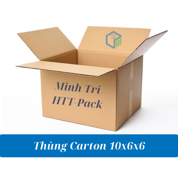 Thùng carton KT 10x6x6 - Minh Trí HTT PACK - Công Ty TNHH Minh Trí HTT PACK