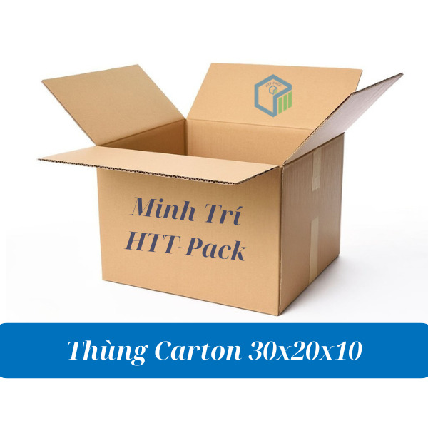 Thùng carton KT 30x20x10 - Minh Trí HTT PACK - Công Ty TNHH Minh Trí HTT PACK