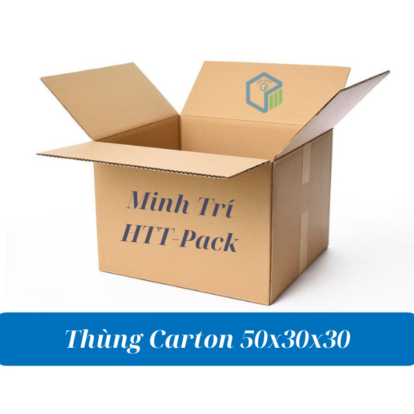 Thùng carton KT 50x30x30 - Minh Trí HTT PACK - Công Ty TNHH Minh Trí HTT PACK