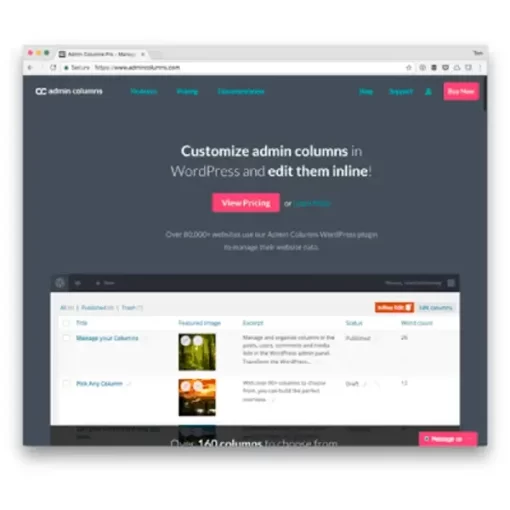 Admin - Columns Pro WordPress Plugin - Plugins & Themes SEOTORO - Công Ty TNHH SEOTORO