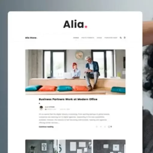 Alia - Minimal Personal Blog - Plugins & Themes SEOTORO - Công Ty TNHH SEOTORO