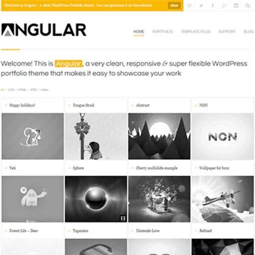 Angular - Responsive Portfolio - Plugins & Themes SEOTORO - Công Ty TNHH SEOTORO