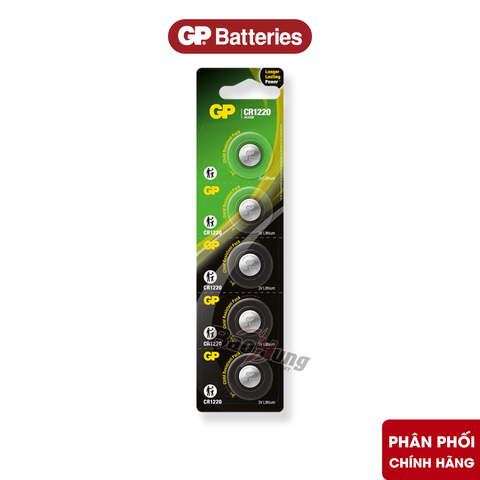 Pin GP CR1220 Lithium 3V